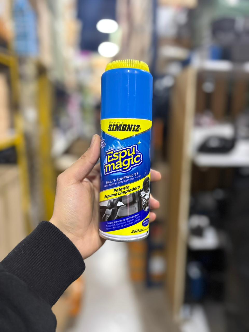 Espuma Magic Limpieza Fácil Para Tu Carr